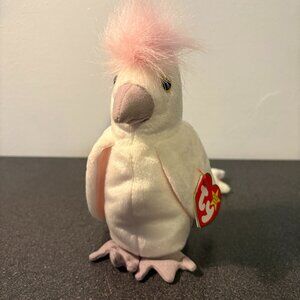 3/$12! Ty Beanie Baby - Kuku the Bird - MWMT!